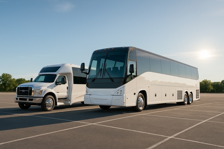 Charter Bus in Costa Mesa