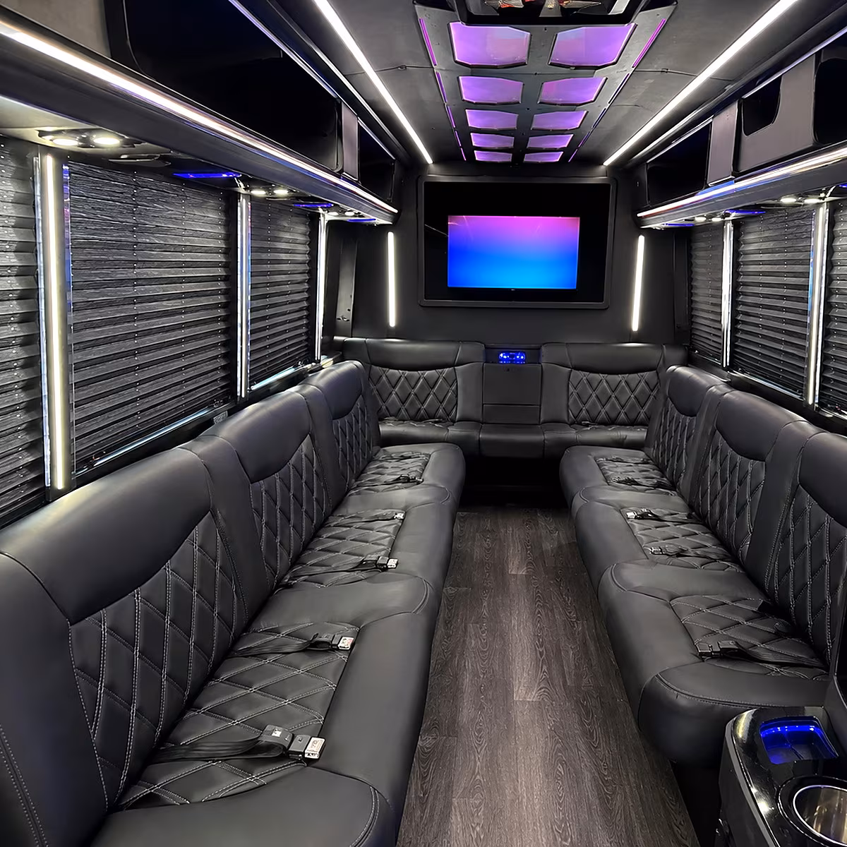 costa mesa party bus rentals inside