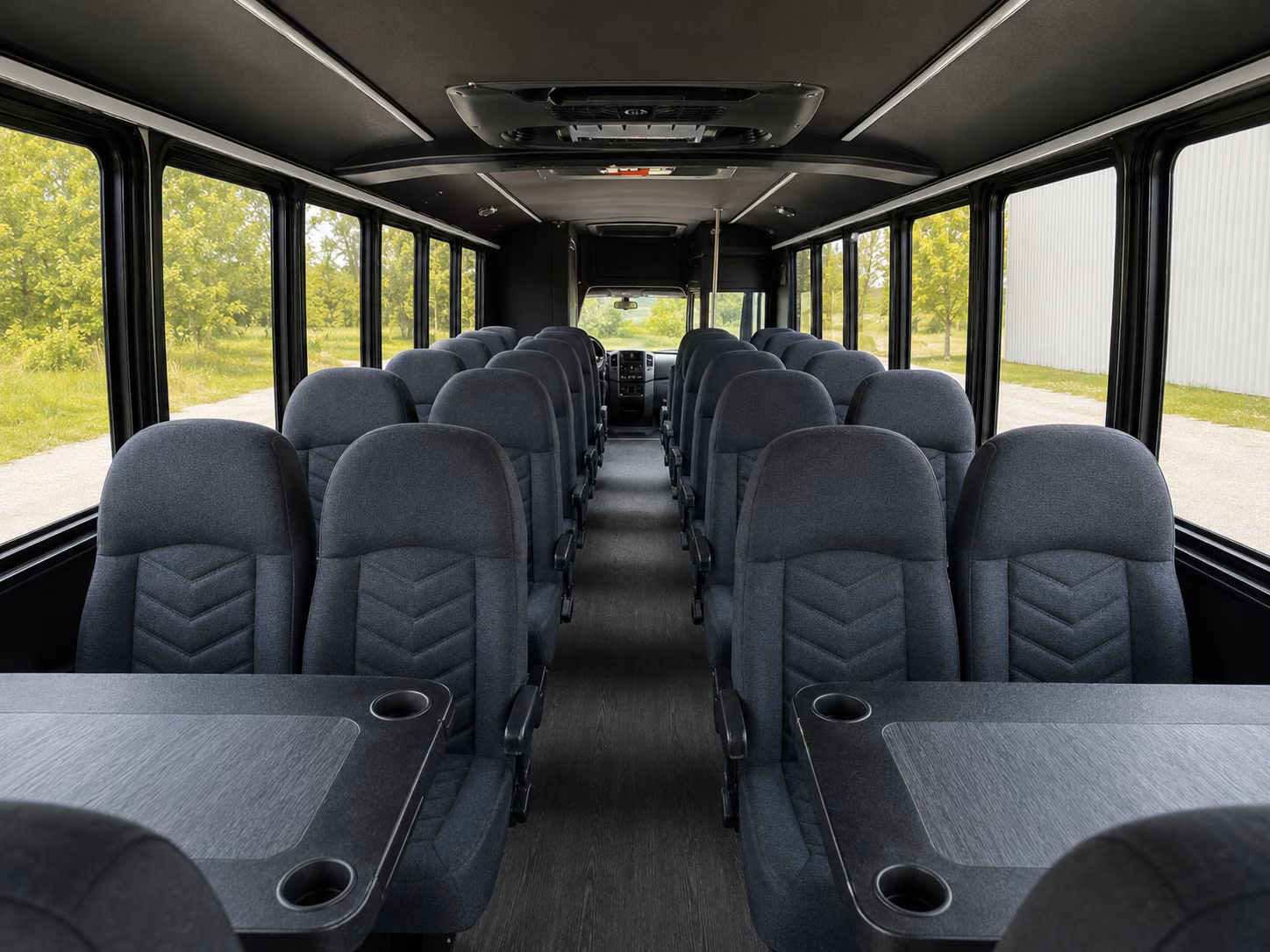 costa mesa private event transportation onboard seating