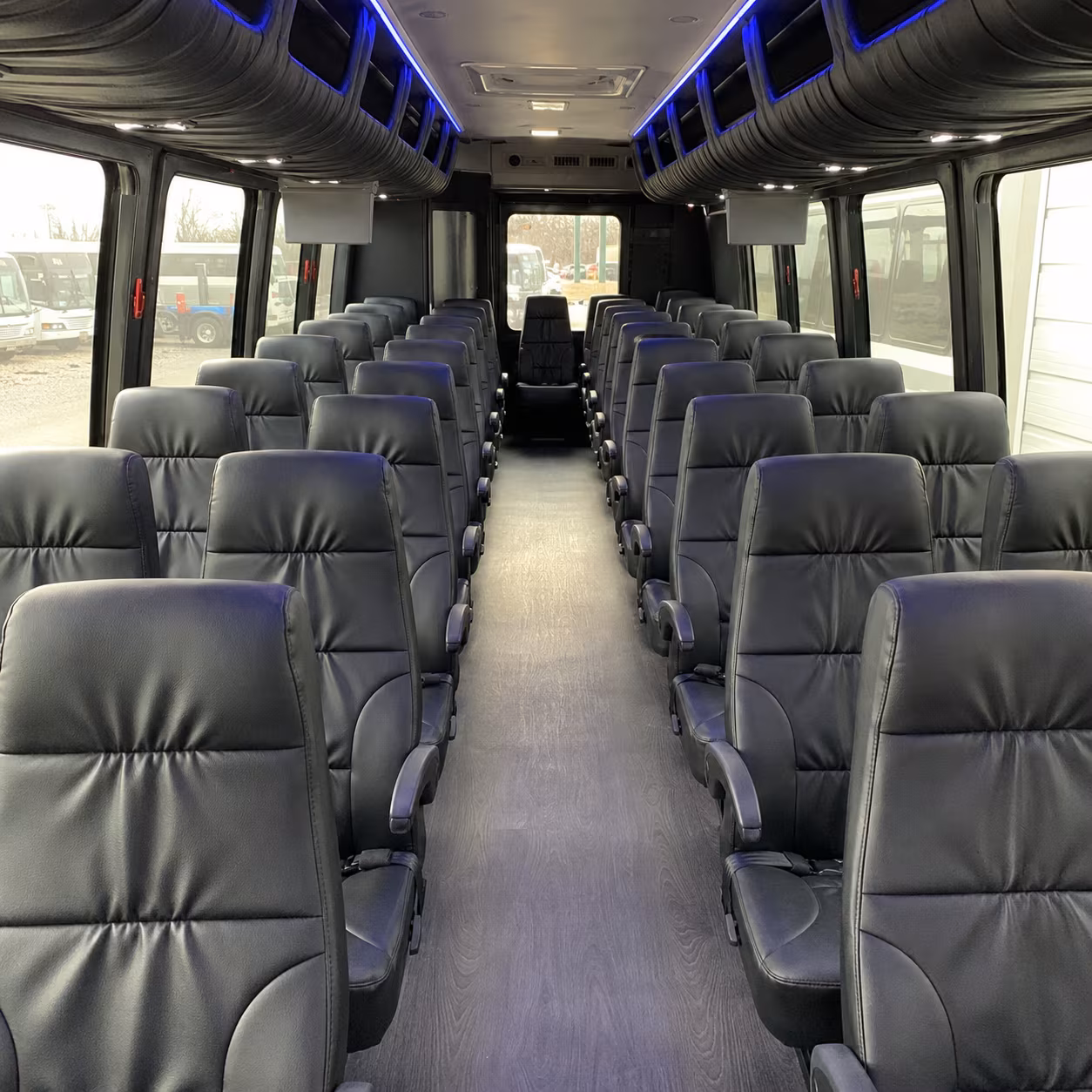costa mesa wedding transportation onboard seating